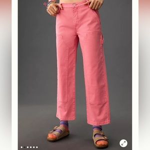 Pistola Ashton Straight Leg Carpenter Pants Size 29 Anthropologie Revolve $148